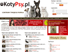Tablet Screenshot of kotypsy.pl