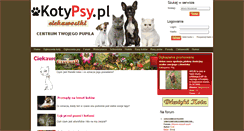 Desktop Screenshot of ciekawostki.kotypsy.pl
