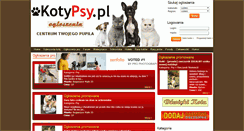 Desktop Screenshot of ogloszenia.kotypsy.pl